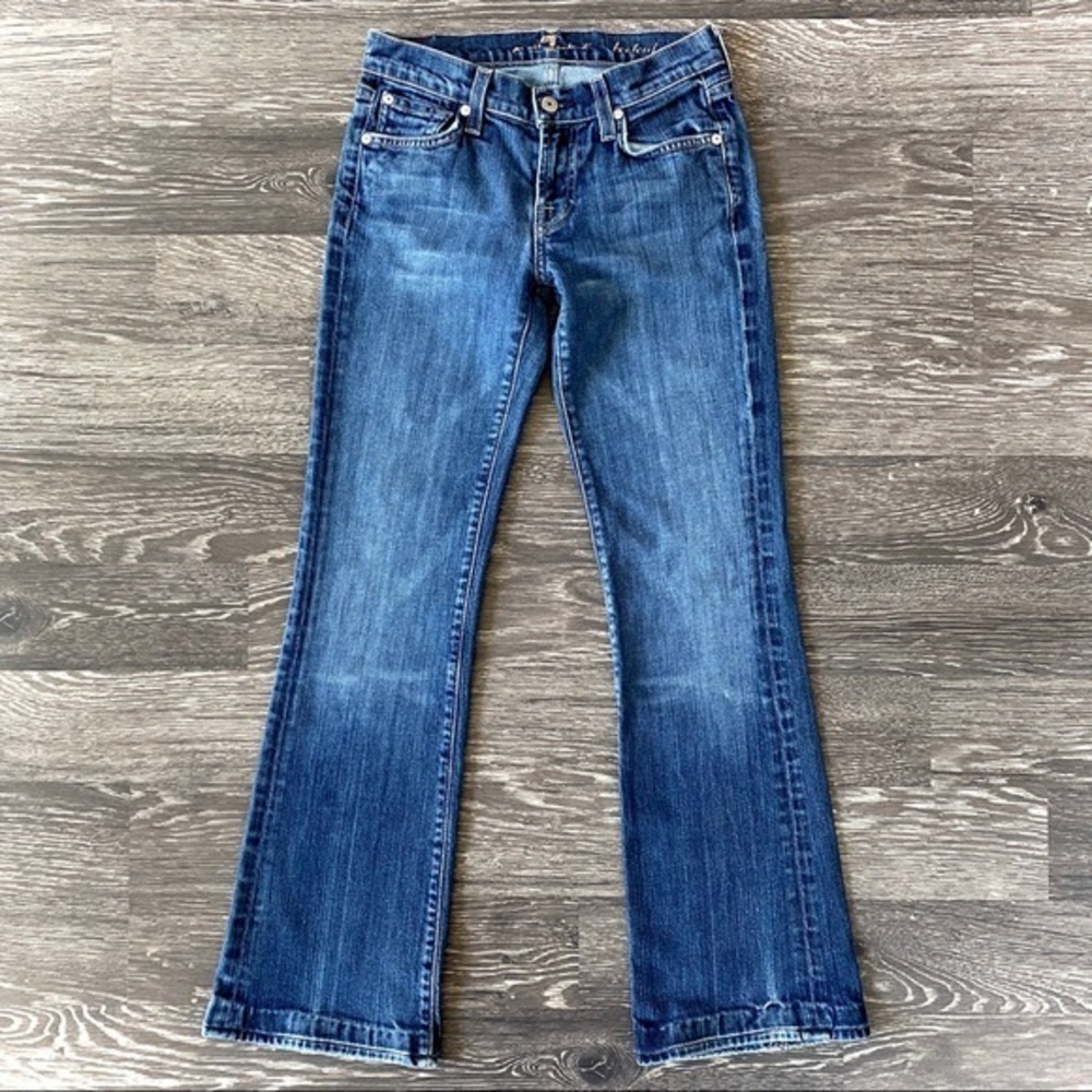 7 For All Mankind Boot Cut Jeans Size 25